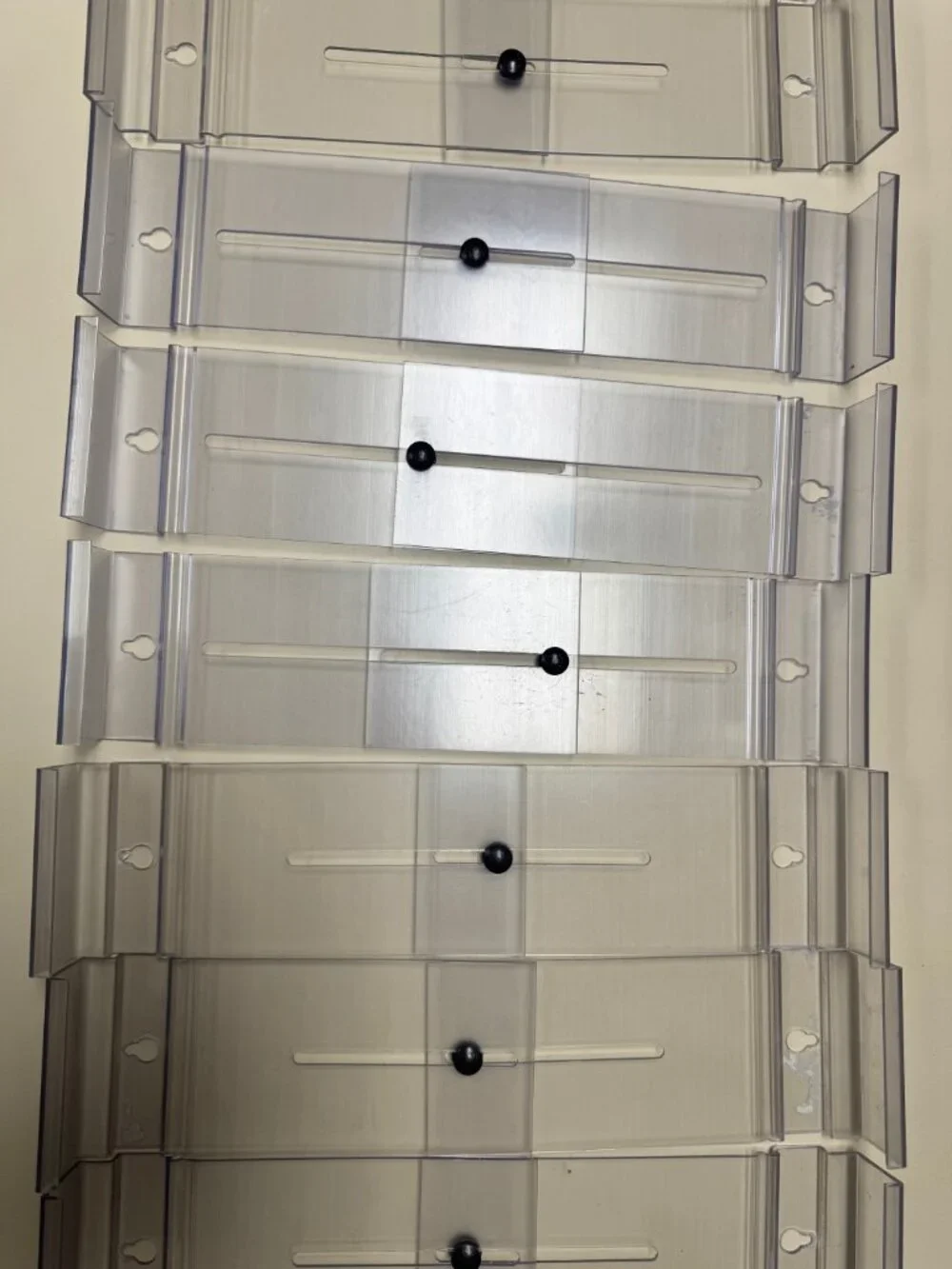CollectorMount Record Album Wall Mount Displays - 14 Count (Clear)